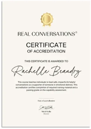 Capability assessment certificate